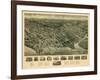 1925, Somers Point Aero View, New Jersey, United States-null-Framed Giclee Print