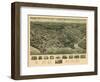 1925, Somers Point Aero View, New Jersey, United States-null-Framed Giclee Print