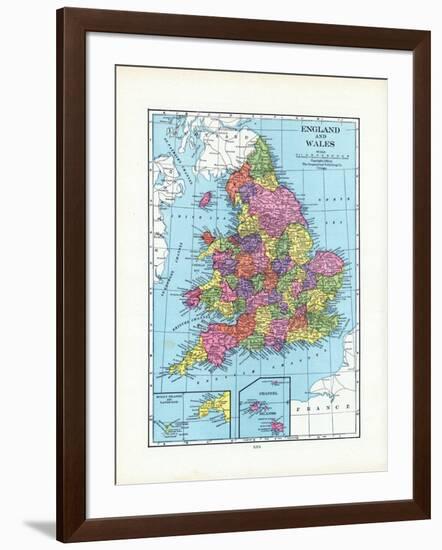 1925, United Kingdom, Europe, England and Wales-null-Framed Giclee Print