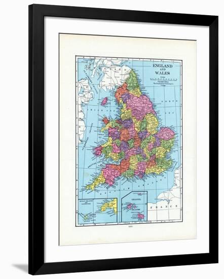 1925, United Kingdom, Europe, England and Wales-null-Framed Giclee Print