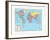 1925, World, The World-null-Framed Giclee Print