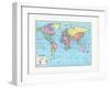 1925, World, The World-null-Framed Giclee Print