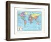 1925, World, The World-null-Framed Giclee Print