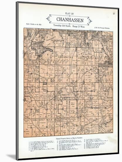 1926, Chanhassen Township, Minnesota, United States-null-Mounted Giclee Print