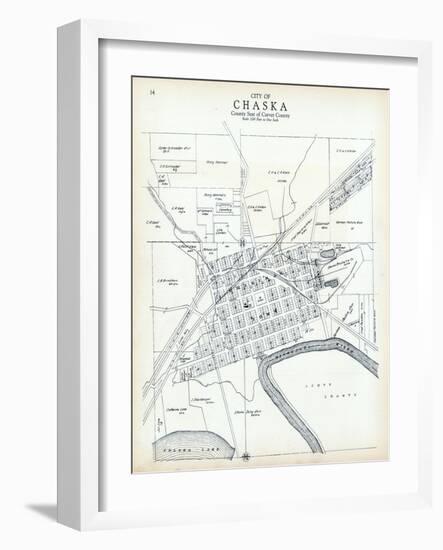 1926, Chaska, Minnesota, United States-null-Framed Giclee Print