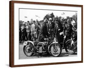 1926 Douglas Motorbike, Douglas, Isle of Man, 1961-null-Framed Photographic Print