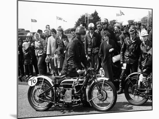 1926 Douglas Motorbike, Douglas, Isle of Man, 1961-null-Mounted Photographic Print