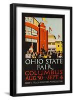 1926 Ohio State Fair, Columbus-null-Framed Giclee Print