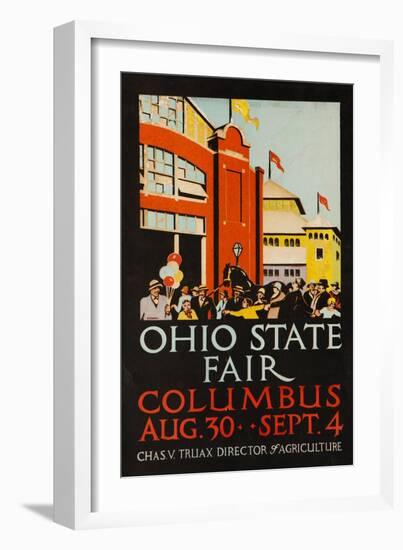 1926 Ohio State Fair, Columbus-null-Framed Giclee Print