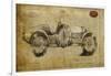 1926 Vintage Race Car-Sidney Paul & Co.-Framed Giclee Print