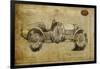 1926 Vintage Race Car-Sidney Paul & Co.-Framed Giclee Print