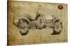 1926 Vintage Race Car-Sidney Paul & Co.-Stretched Canvas