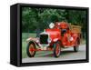 1927 Ford TT Fire engine-null-Framed Stretched Canvas