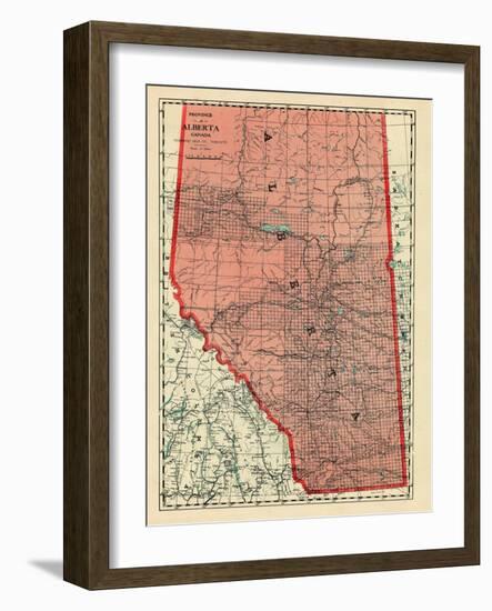1928, Alberta Province, Canada-null-Framed Giclee Print