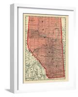 1928, Alberta Province, Canada-null-Framed Giclee Print