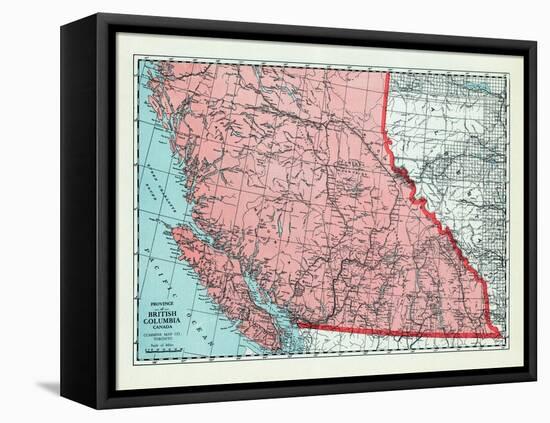 1928, British Columbia Province, Canada-null-Framed Stretched Canvas