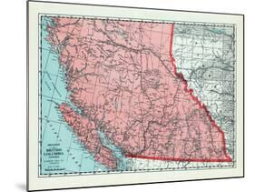 1928, British Columbia Province, Canada-null-Mounted Premium Giclee Print