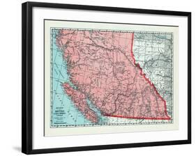 1928, British Columbia Province, Canada-null-Framed Giclee Print