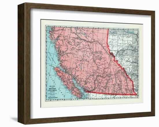 1928, British Columbia Province, Canada-null-Framed Giclee Print