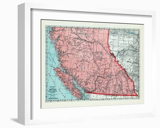 1928, British Columbia Province, Canada-null-Framed Giclee Print