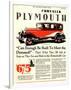 1928 Chrysler Plymouth Sedan-null-Framed Premium Giclee Print