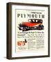 1928 Chrysler Plymouth Sedan-null-Framed Art Print