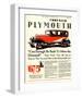 1928 Chrysler Plymouth Sedan-null-Framed Art Print