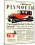 1928 Chrysler Plymouth Sedan-null-Mounted Art Print