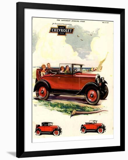 1928 GM Chevrolet Economical-null-Framed Art Print