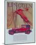 1928 Lincoln Cabriolet-null-Mounted Art Print