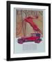 1928 Lincoln Cabriolet-null-Framed Art Print