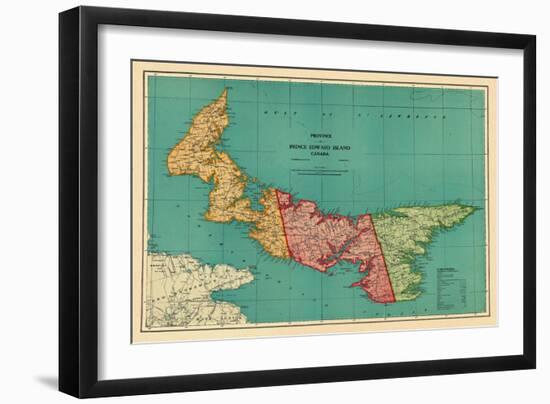 1928, Prince Edward Island, Canada-null-Framed Giclee Print