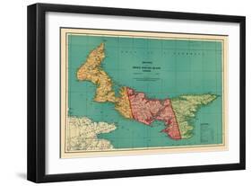 1928, Prince Edward Island, Canada-null-Framed Giclee Print