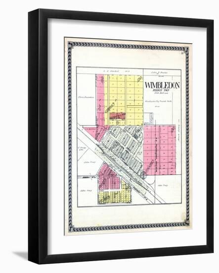 1928, Wimbledon, North Dakota, United States-null-Framed Giclee Print