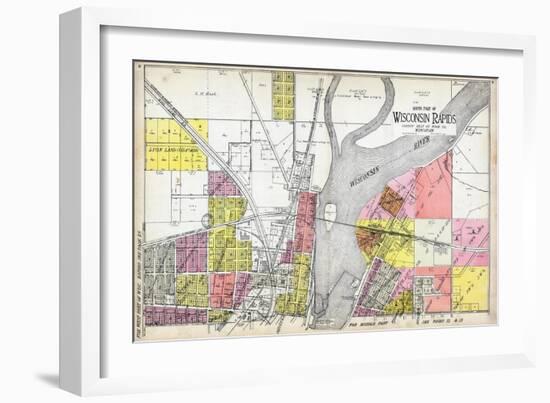 1928, Wisconsin Rapids - North, Wisconsin, United States-null-Framed Giclee Print