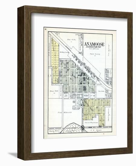 1929, Anamoose, North Dakota, United States-null-Framed Giclee Print