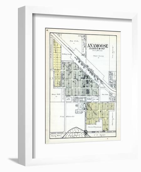 1929, Anamoose, North Dakota, United States-null-Framed Giclee Print