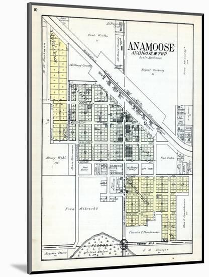 1929, Anamoose, North Dakota, United States-null-Mounted Giclee Print