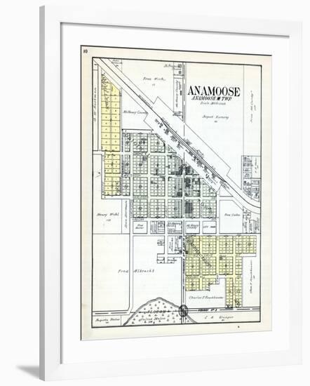 1929, Anamoose, North Dakota, United States-null-Framed Giclee Print