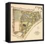 1929, Boston Commons Landscape Survey, Massachusetts, United States-null-Framed Stretched Canvas