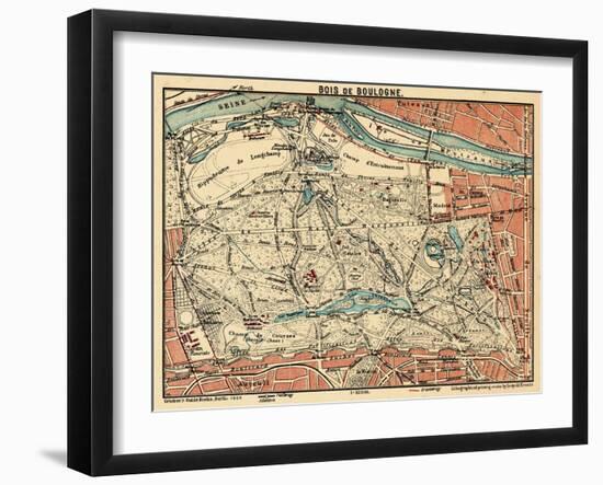 1929, France, Bois de Boulogne-null-Framed Giclee Print