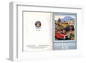 1929 GM Oldsmobile Lansing-Six-null-Framed Art Print