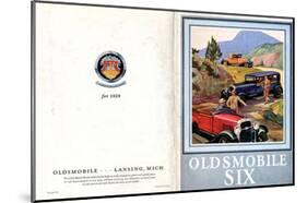 1929 GM Oldsmobile Lansing-Six-null-Mounted Art Print