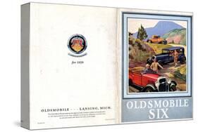 1929 GM Oldsmobile Lansing-Six-null-Stretched Canvas