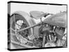 1929 Harley-Davidson Motorcycle-Dick Whittington Studio-Stretched Canvas