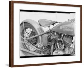 1929 Harley-Davidson Motorcycle-Dick Whittington Studio-Framed Photographic Print