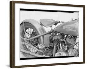 1929 Harley-Davidson Motorcycle-Dick Whittington Studio-Framed Photographic Print