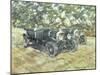 1929 Le Mans Winning Bentleys-Clive Metcalfe-Mounted Giclee Print