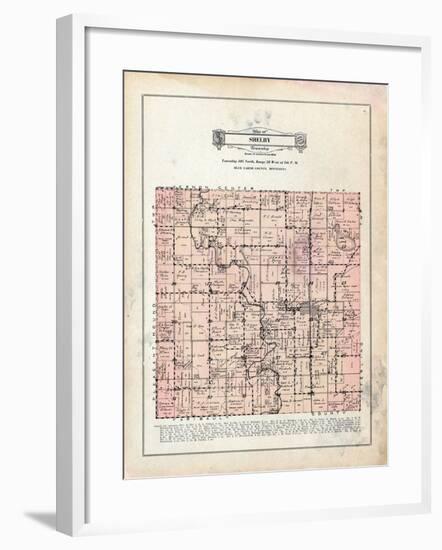 1929, Shelby Township, Minnesota, United States-null-Framed Giclee Print