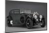 1930 Bentley 6.5 litre coupe Blue Train-null-Mounted Photographic Print